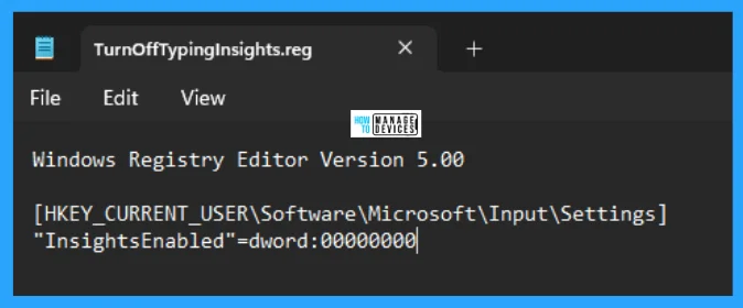 Turn On or Off Typing Insights in Windows 11 - Fig. 9