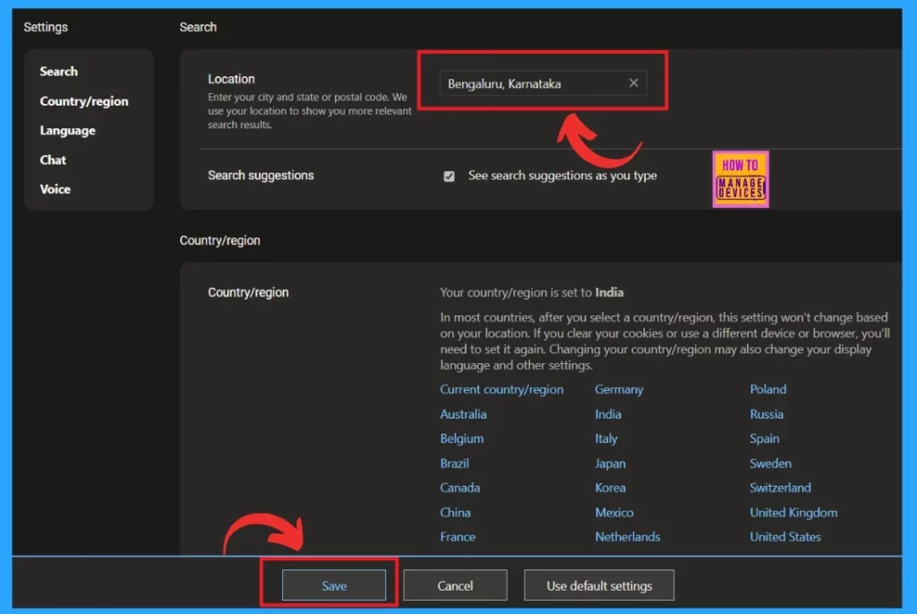 How to Change Location and Language in the Copilot-Fig.11