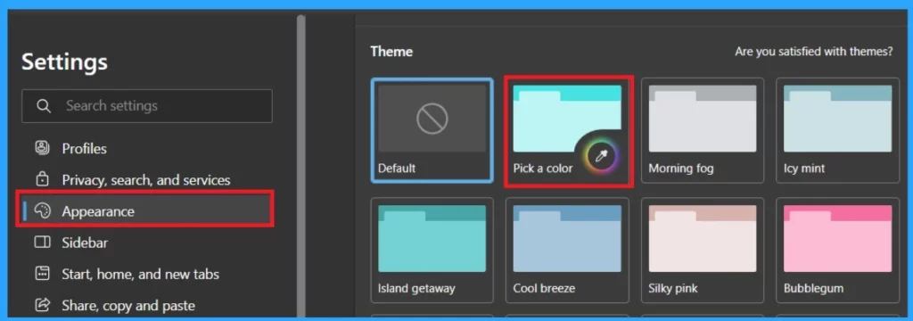 Customize Edge Browser with AI Theme Generator and Frame - Fig.7