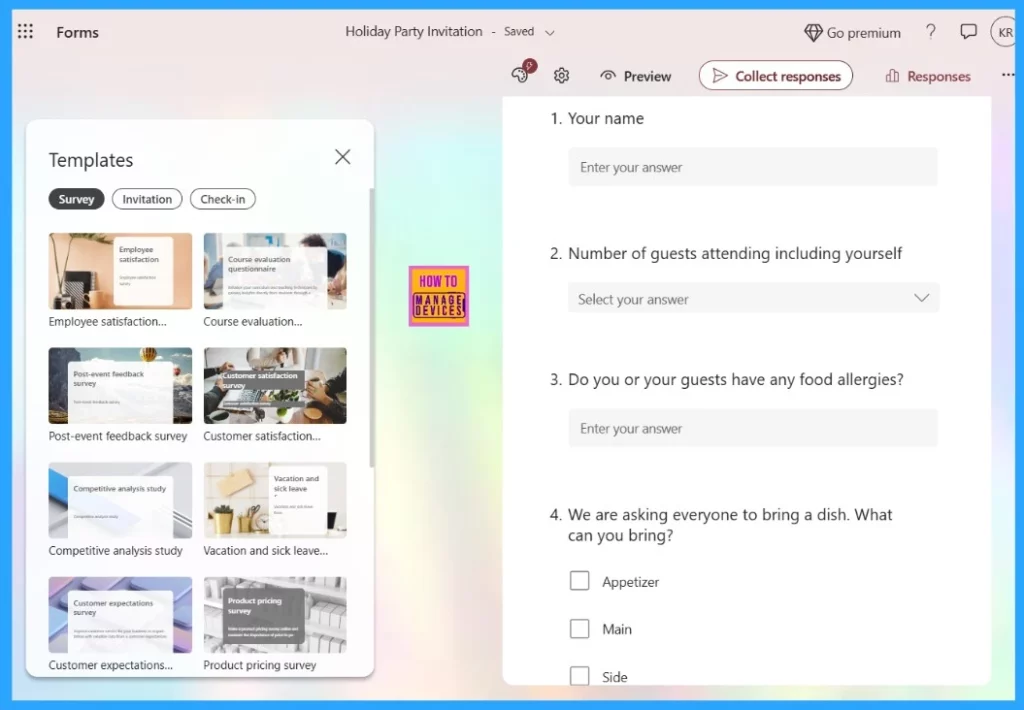 New Improved Microsoft Forms With Your Account-Fig.2