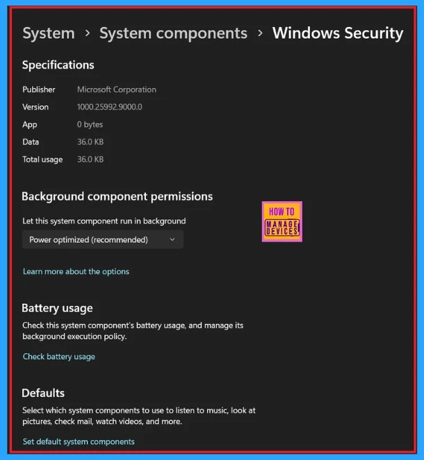 Repair Terminate Reset options for Windows 11 System Components to Fix Issues-Fig.2