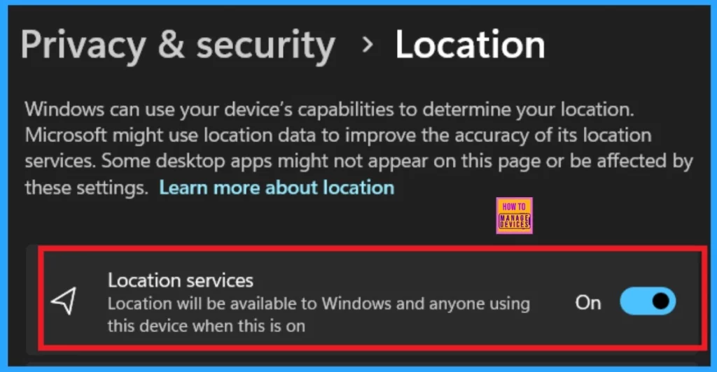 Turn On or Off Find My Device option in Windows 11 - Locate Device if Lost or Stolen-Fig.3