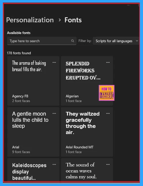 Adobe PostScript Type1 Fonts are Deprecated Migrate to OpenType Fonts that can Support Larger Glyph Sets- Fig.3