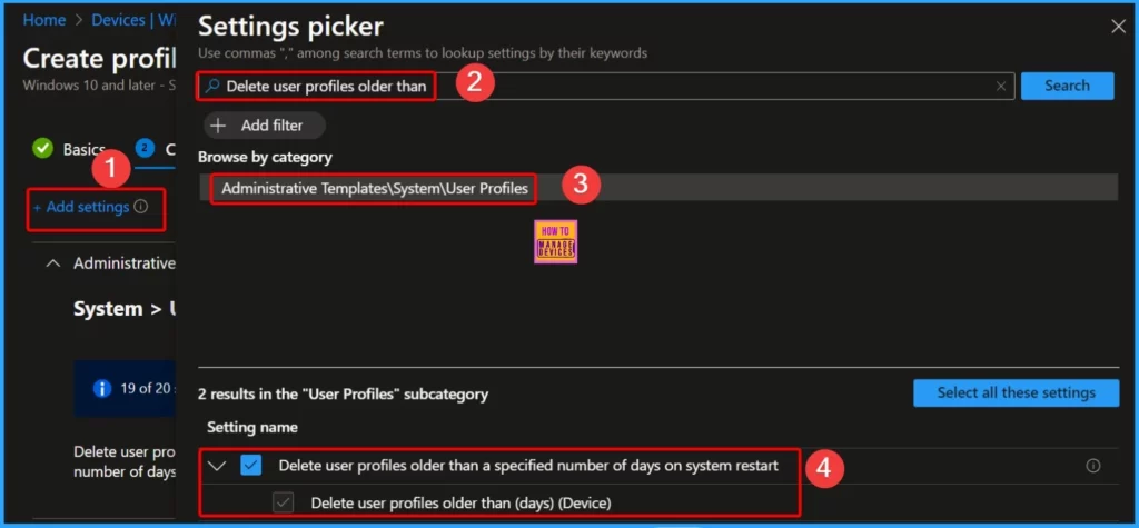 Automatically Delete Old User Profiles after 40 Days in Windows using Intune - Fig.4