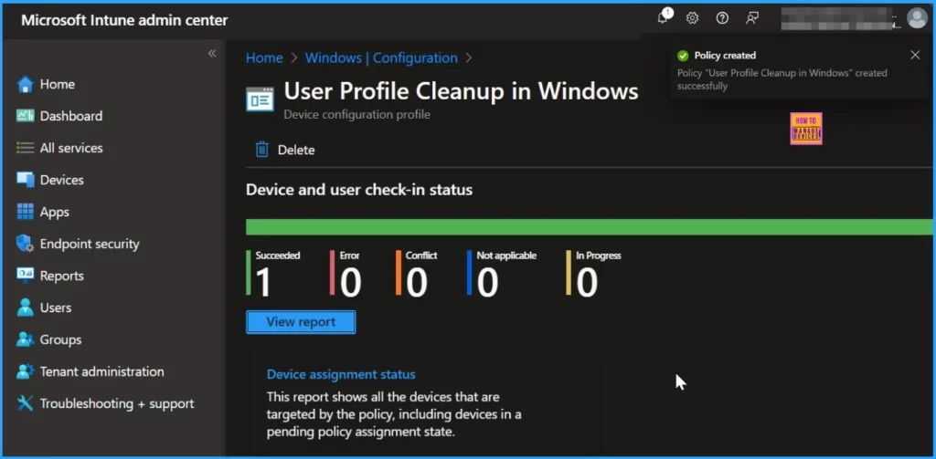 Automatically Delete Old User Profiles in Windows using Intune - Fig.8