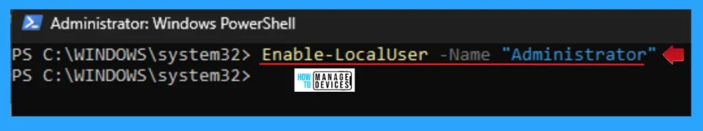 Best Ways to Enable or Disable Built-in Administrator in Windows 11 - Fig. 8