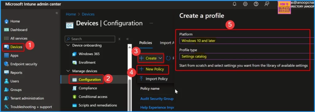 AVD Enable Audio and Video Playback Redirection and Limit Audio Playback Quality using Intune - Fig.1