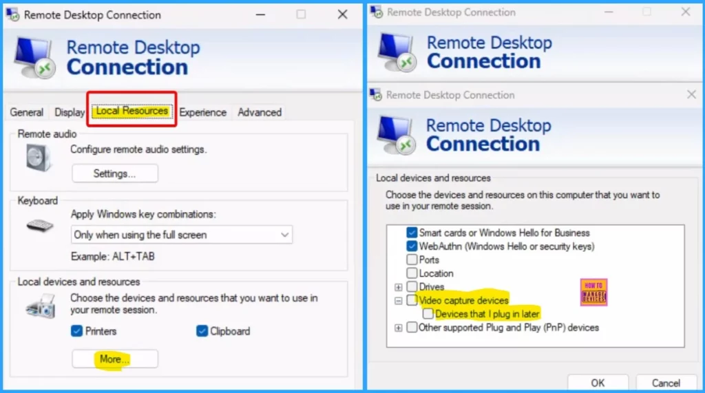 Enable Do Not Allow Video Capture Redirection in AVD using Microsoft Intune - Fig.8