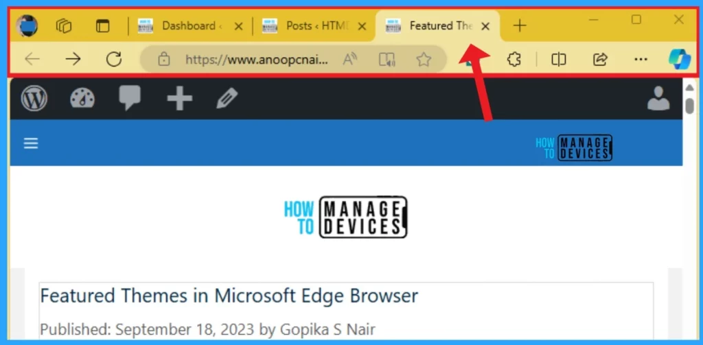 Create Edge Browser New Theme with an AI Theme Generator and Frame - Fig.5