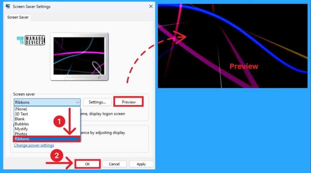 Different Methods for Enable Disable Screen Saver in Windows 11 - Fig.10