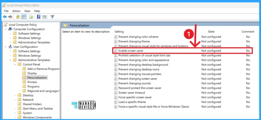 Different Methods to Enable Disable Screen Saver in Windows 11 - Fig.13