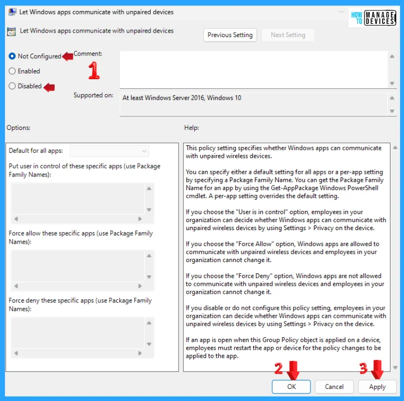 Allow Disallow Windows Apps to Communicate with Unpaired Devices Policy in Windows 11 - Fig.6