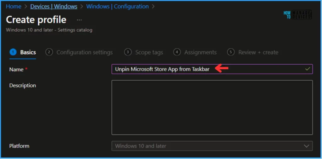 Unpin Microsoft Store Apps from Taskbar with Intune | Do Not Allow Pinning Store App to the Taskbar - Fig.4