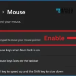 Easy Methods to Enable or Disable Mouse Keys in Windows 11
