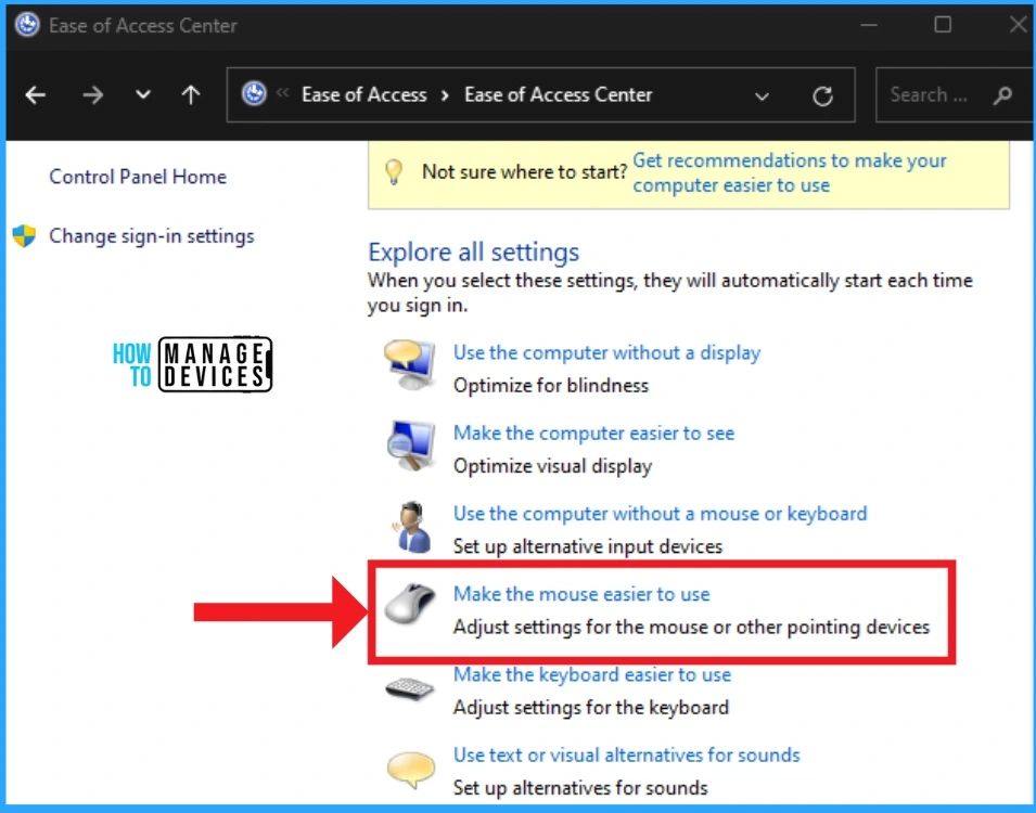 Easy Methods to Enable or Disable Mouse Keys in Windows 11 - Fig.9