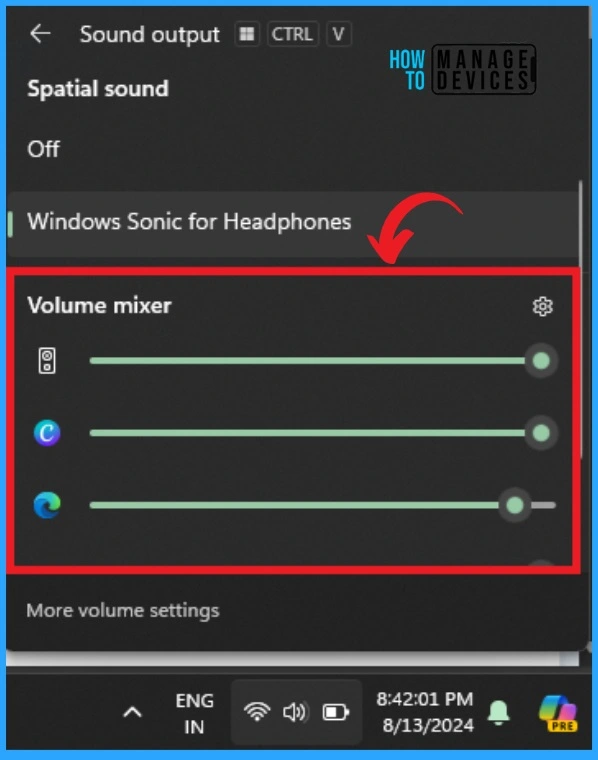 How to Change System and Apps Sound Output Volume Level Volume Mixer in Windows 11 - Fig.8