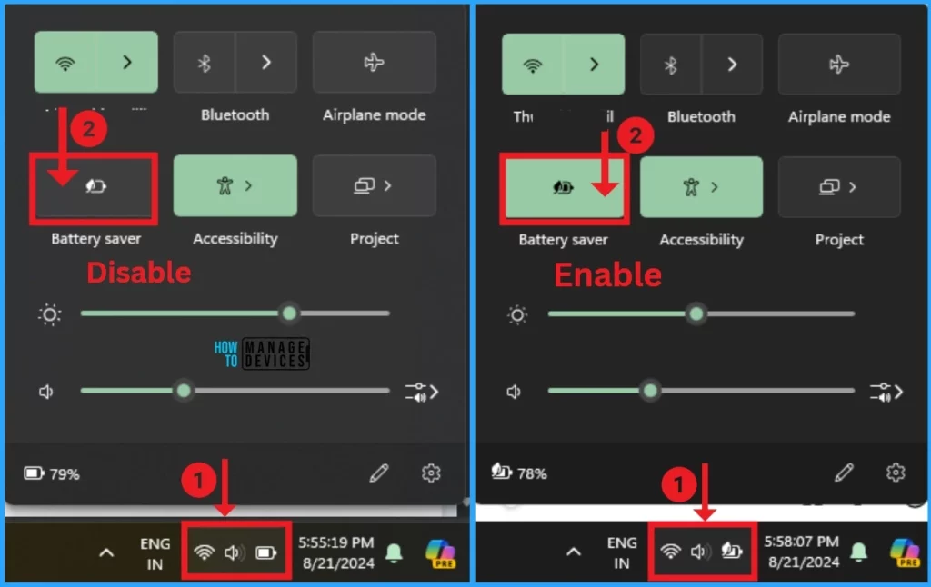 How to Enable or Disable Battery Saver in Windows 11 | Energy Saver Battery Threshold Policies - Fig.1