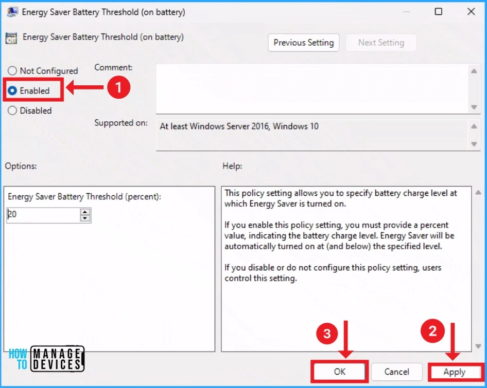 How to Enable or Disable Battery Saver in Windows 11 - Fig.9