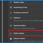 How to Enable or Disable Media Autoplay for Websites in Microsoft Edge