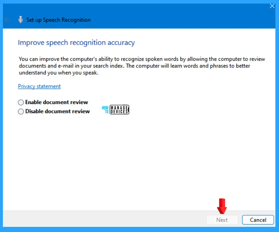 How to Enable or Disable Voice Access in Windows 11 7 How to Enable or Disable Voice Access in Windows 11 - Fig. 7