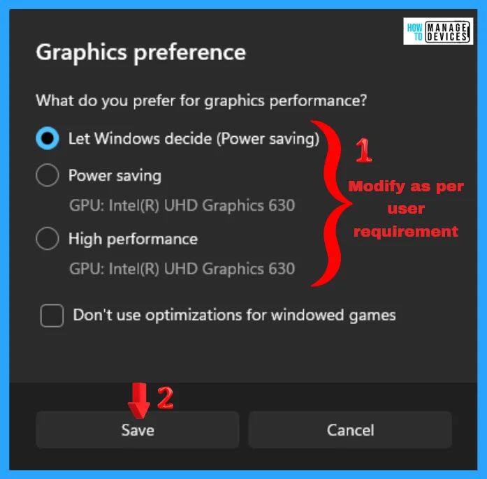 Add Remove Apps to Graphics Settings List | Graphics Performance Preferences for Apps in Windows 11 - Fig. 10