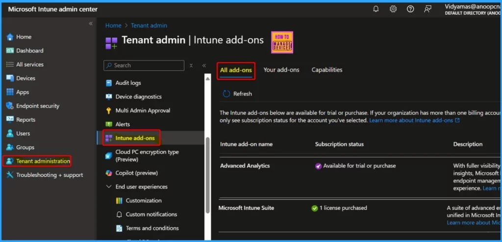 Resource Performance Report for Windows Physical Devices in Intune Advanced Analytics - Fig.5