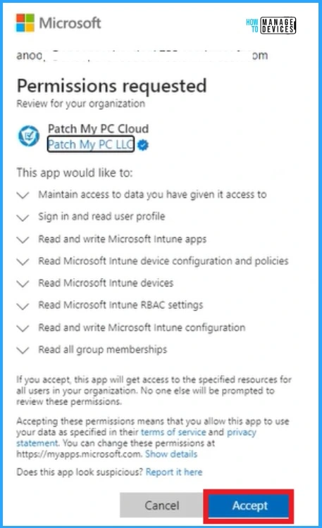 Intune and Patch My PC Cloud SaaS Solution for 3rd Party App Patching Lifecycle Management - Fig.5
