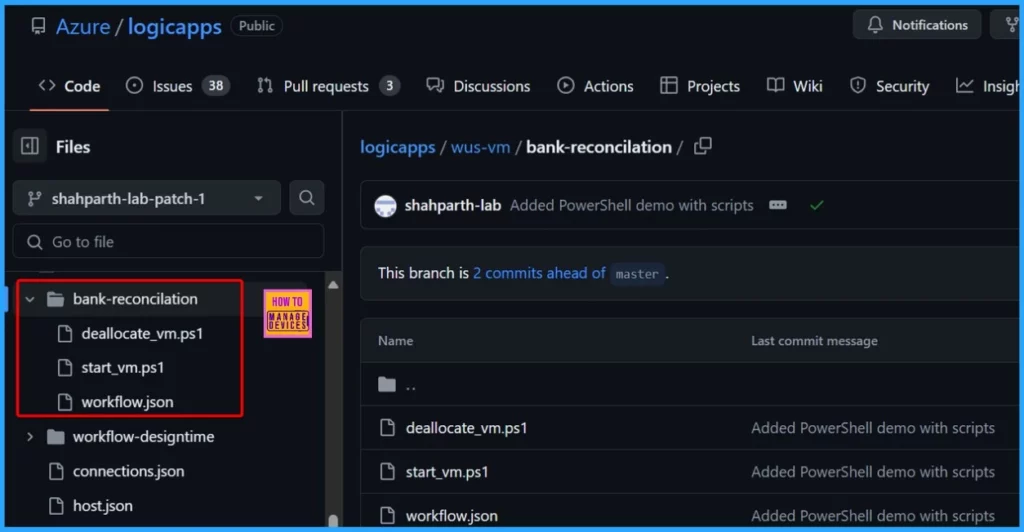 Start Stop Deallocate VMs with Inline PowerShell in Azure Logic Apps - Fig.2