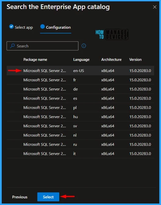 Guide to Install Microsoft SQL Server 2016 Report Builder with Intune Enterprise App Catalog App. Fig 06