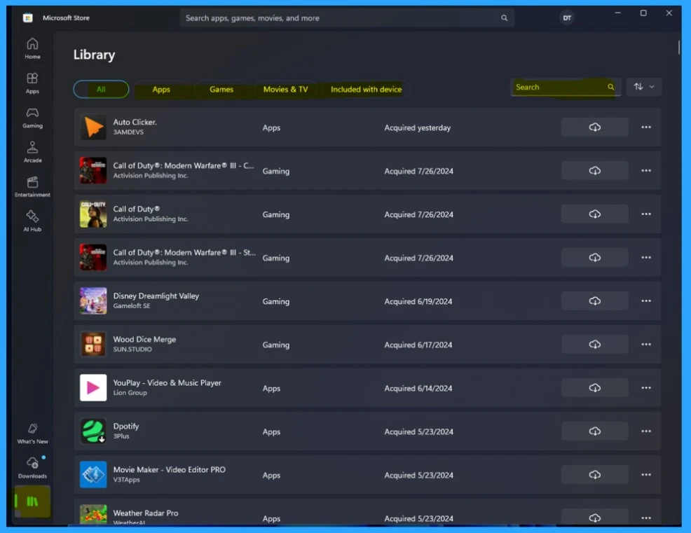 Microsoft Store Update with New Pages for Limited Time Events and Downloads and Updates 3 Microsoft Store Update with New Pages for Limited Time Events and Downloads and Updates-Fig.2 Creds to MS