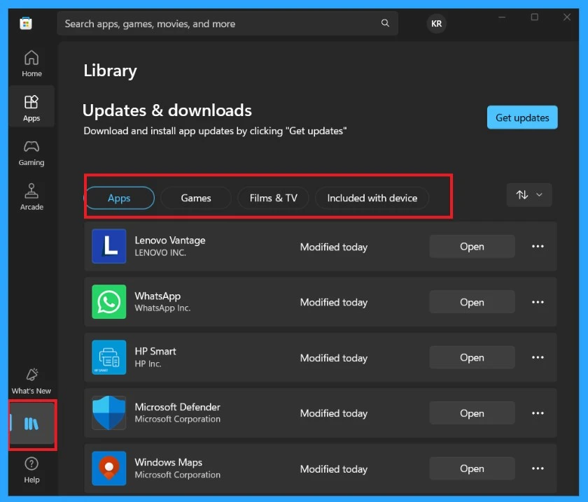 Microsoft Store Update with New Pages for Limited Time Events and Downloads and Updates 2 Microsoft Store Update with New Pages for Limited Time Events and Downloads and Updates-Fig.1