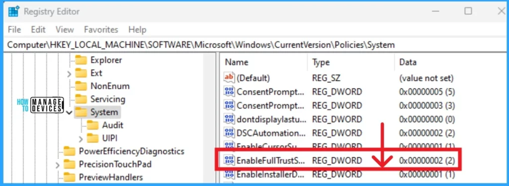 TeamsTfwStartupTask Registry Key is not Roamed with FSLogix ODFC Containers - Fig.3