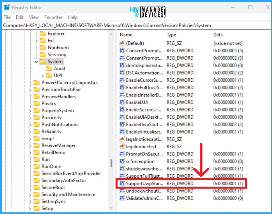 TeamsTfwStartupTask Registry Key is not Roamed with FSLogix ODFC Containers - Fig.6