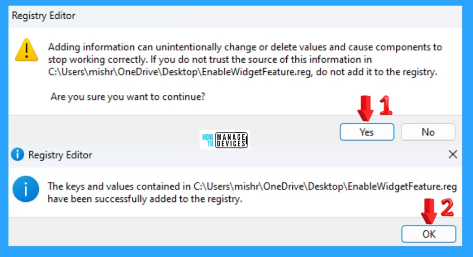 Various Ways to Enable or Disable Widgets Feature in Windows 11 - Fig. 11