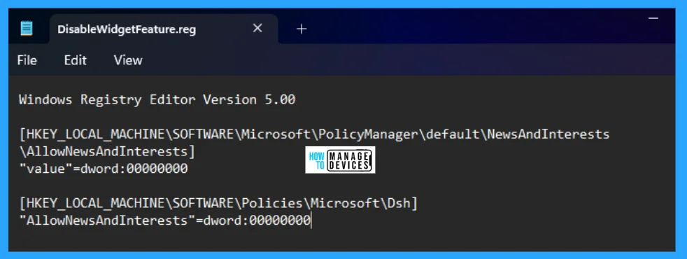 Various Ways to Enable or Disable Widgets Feature in Windows 11 - Fig. 12