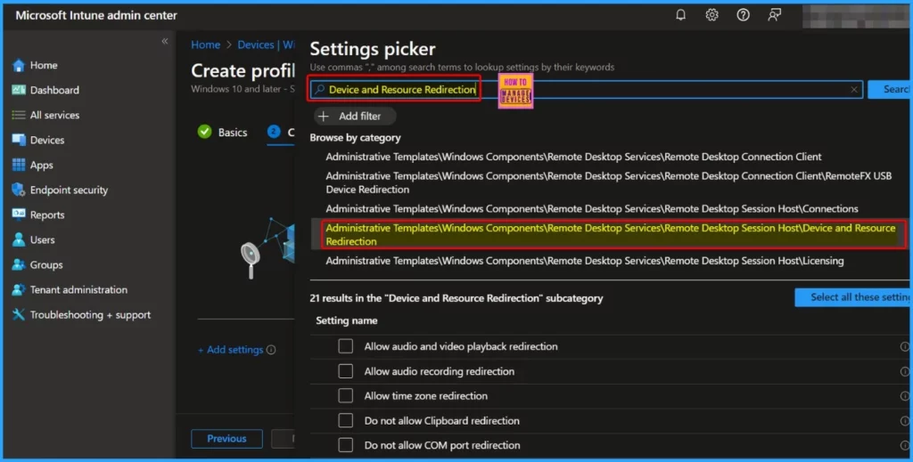 Latest Updated Windows 365 AVD Redirection in Details - Fig.2