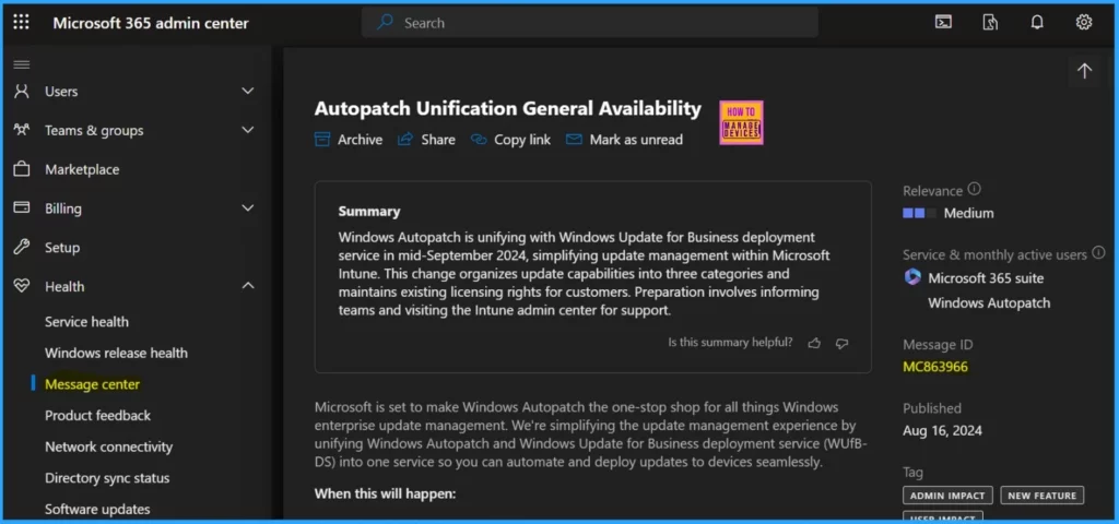 3 Categories of Enterprise Windows Update Management Capabilities | Autopatch Reports WUfB and Tenant Mgmt - Fig.1