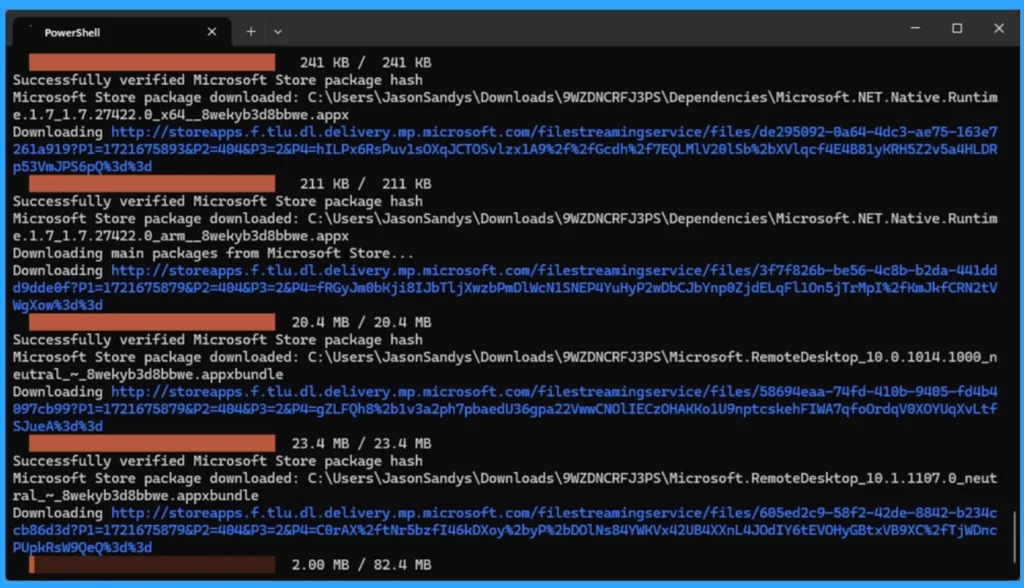 Windows Package Manager Now Supports Downloading Packaged Apps from Microsoft Store and Install using WCD - Fig.4