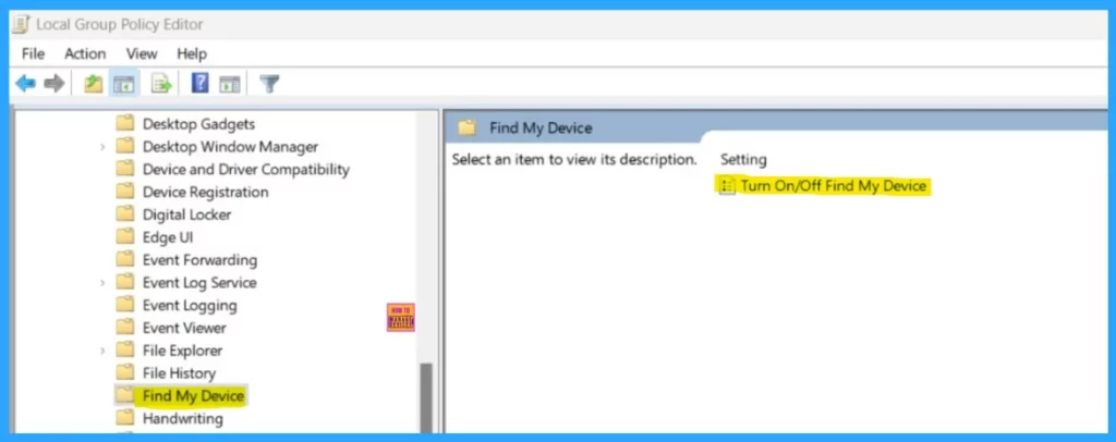 Turn On or Off Find My Device option in Windows 11 - Locate Device if Lost or Stolen-Fig.10