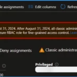 Azure Classic Administrators will be Deprecated on 31st August 2024 Crucial to Convert to Azure RBAC Roles 2 Classic-Administrators-will-be-Deprecated-on-31st-August-2024