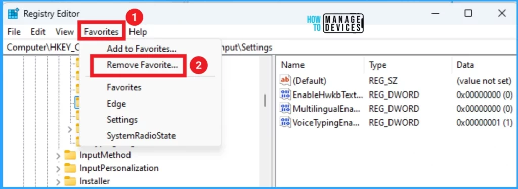 Add or Remove Favorites in Registry Editor in Windows 11 | Do you want to Make Quick Registry Edits? 7 Easy Methods to Add or Remove Favorites in Registry Editor in Windows 11 - Fig.7
