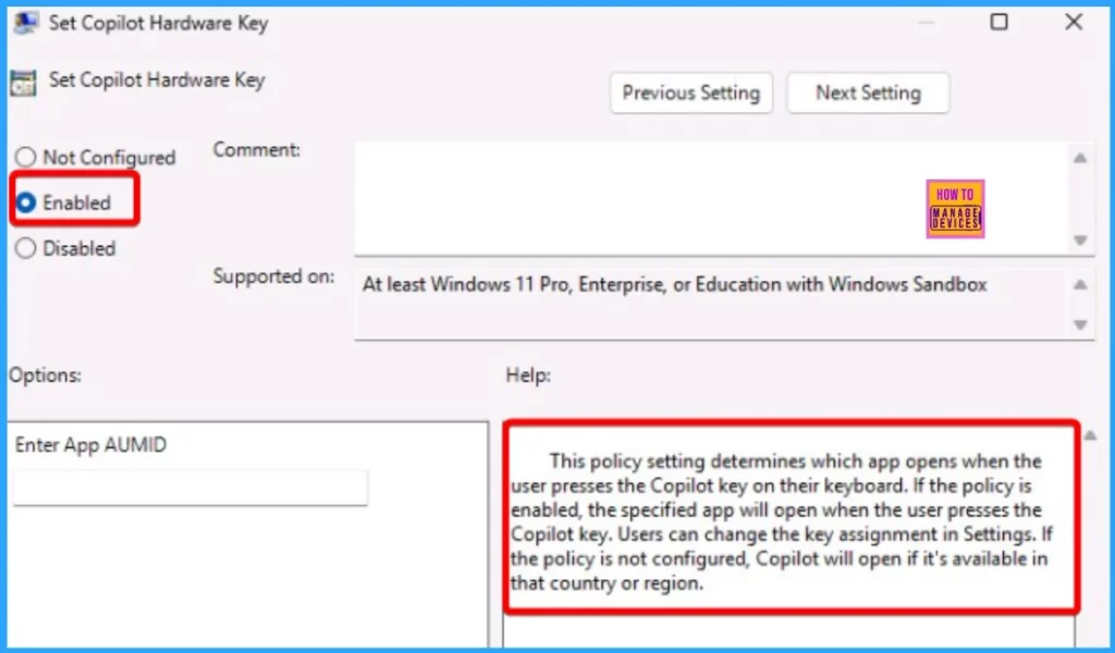 Enable or Disable Copilot Hardware Key for Specific Applications in Windows - Fig.3