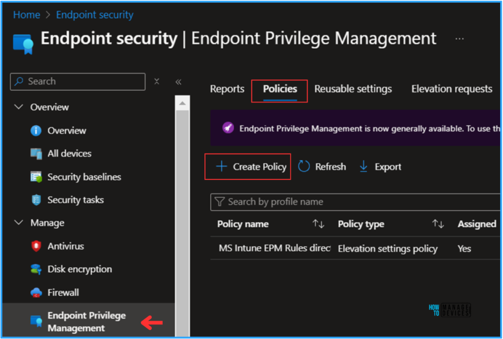 How to Configure Support Approved EPM Elevation as Administrator using Intune Policy for Normal Users. Fig. 2