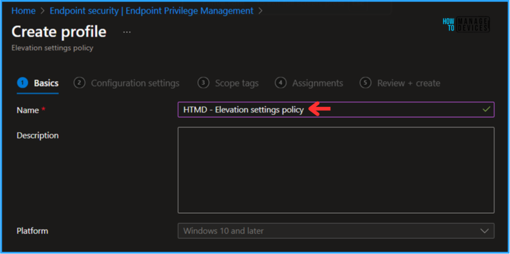 How to Configure Support Approved EPM Elevation as Administrator using Intune Policy for Normal Users. Fig. 4