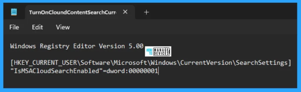 How to Turn On or Off Cloud Content Search in Windows 11 - Fig.10