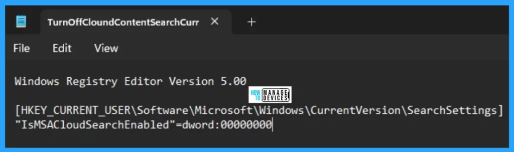 How to Turn On or Off Cloud Content Search in Windows 11 - Fig.12