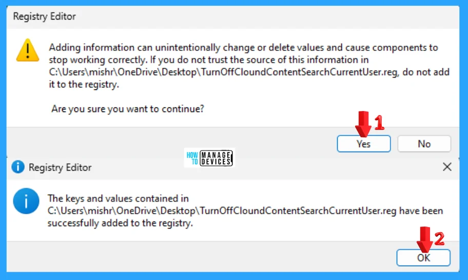 How to Turn On or Off Cloud Content Search in Windows 11 - Fig.13