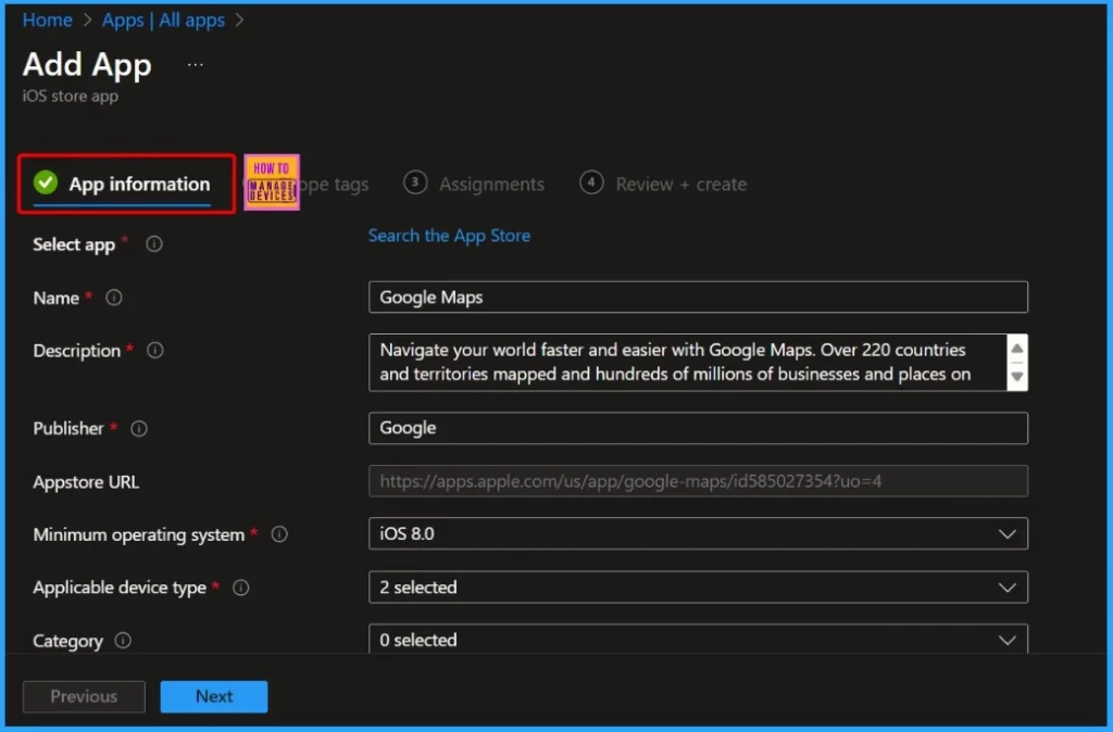 Fix Intune is Unable to Uninstall Apps Installed from Apple App Store Issue - Fig.3