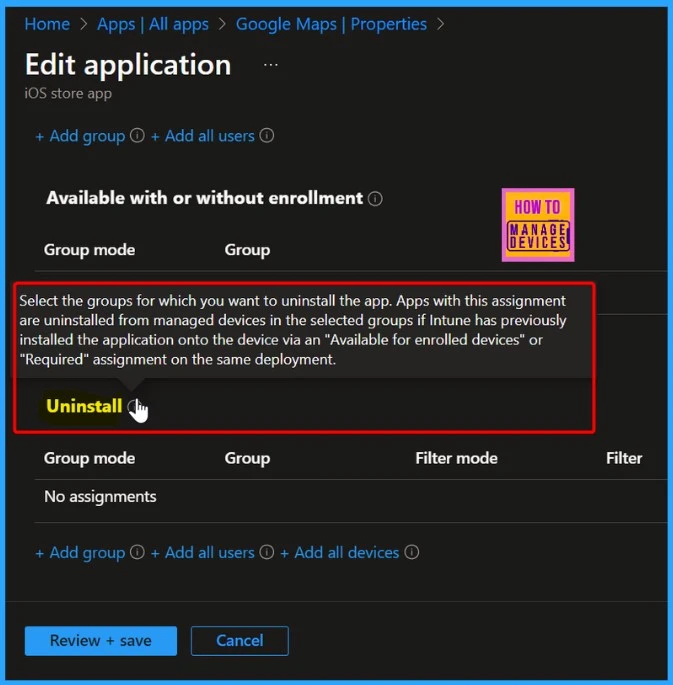 Fix Intune is Unable to Uninstall Apps Installed from Apple App Store Issue - Fig.8