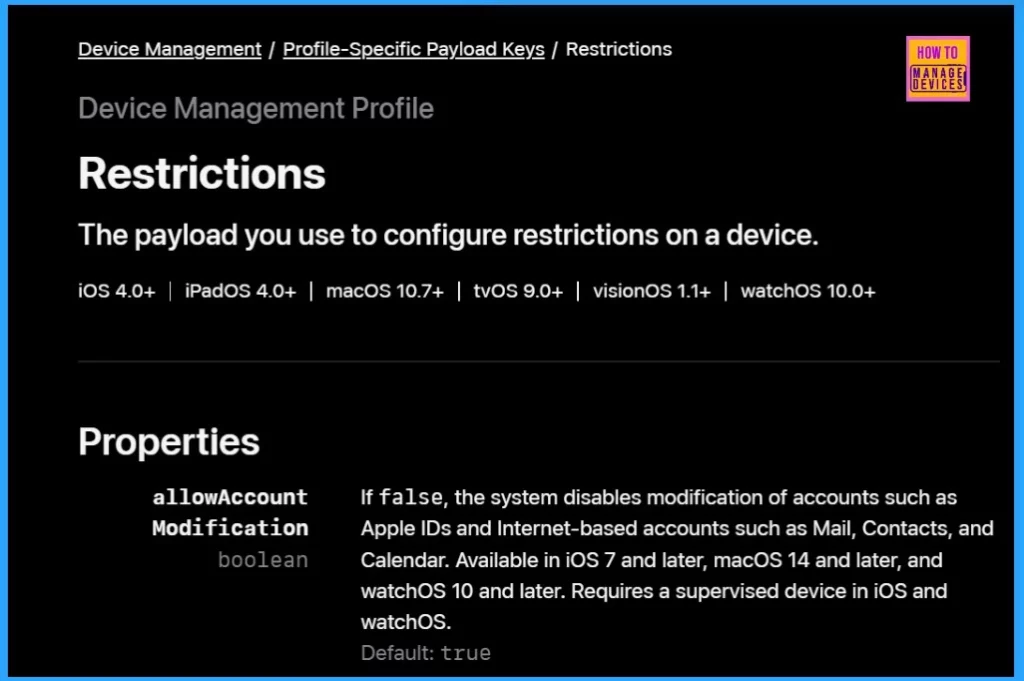 Microsoft Intune Integration with Apple New Intelligence to Disable Features Genmoji Math Notes Image Wand - Fig.3